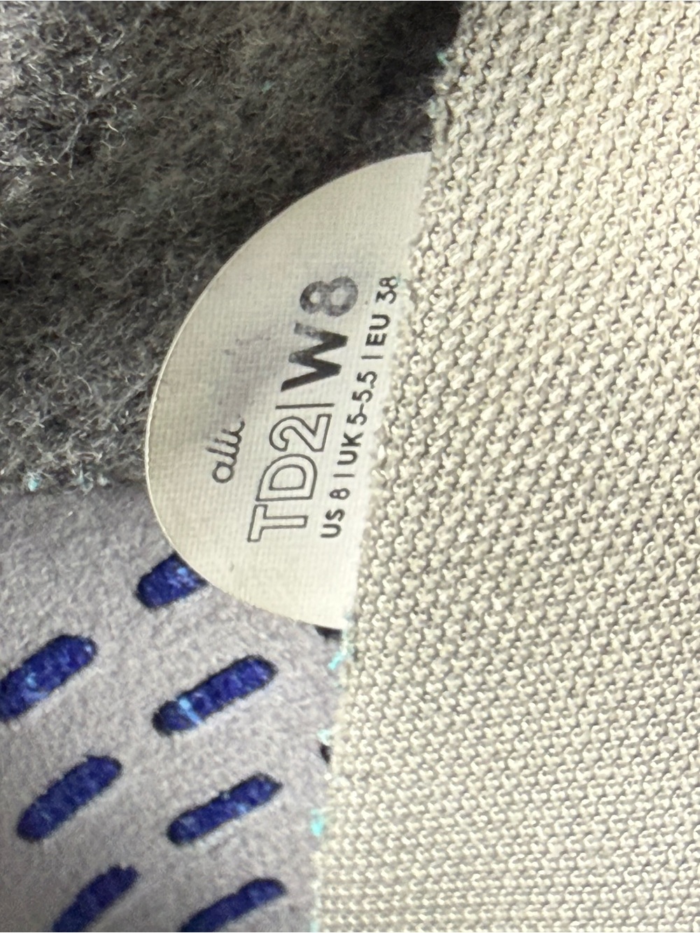Allbirds TR Tree Runners Women's Size 8 Blue Athletic Casual Mesh Sneakers - Picture 7 of 7